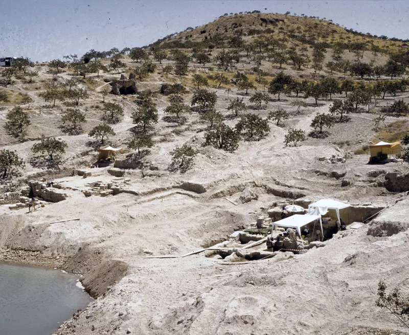 A view of the site of Zeugma