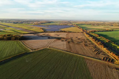 Drone image of Alconbury