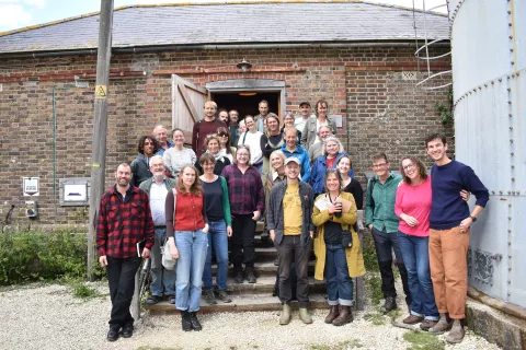 Some of the workshop attendees and organisers.