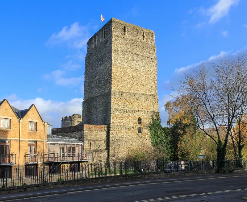 St George's tower in the Castle Quarter 