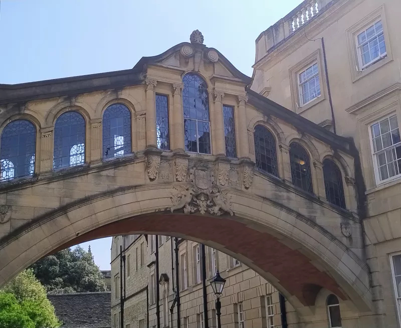 Hertford bridge Oxford sometimes called the bridge of sighs