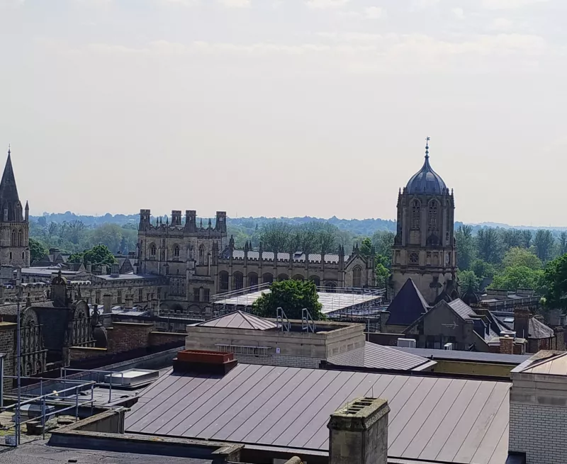 Oxford skyline from Carfax Tower